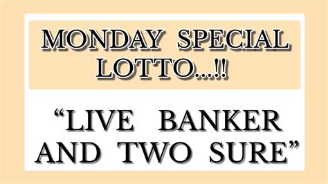 monday special lottery
